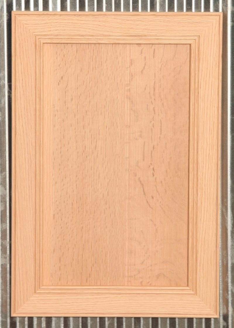 Rift Cut Red Oak (Mitered)-2 Beads-SL flipped -1 Bead
