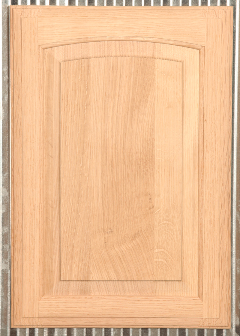 Quarter Sawn White Oak Continuous Arch Door